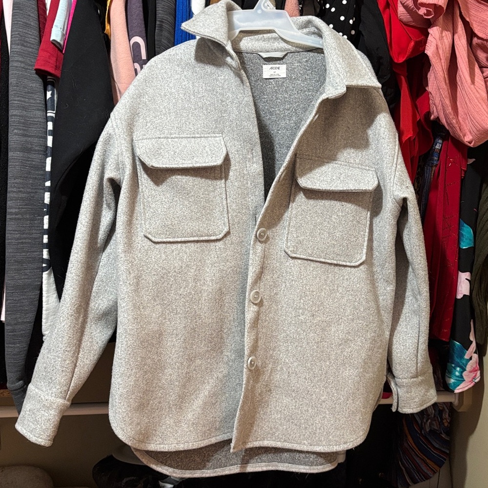Ardene Heather Gray Knit Top